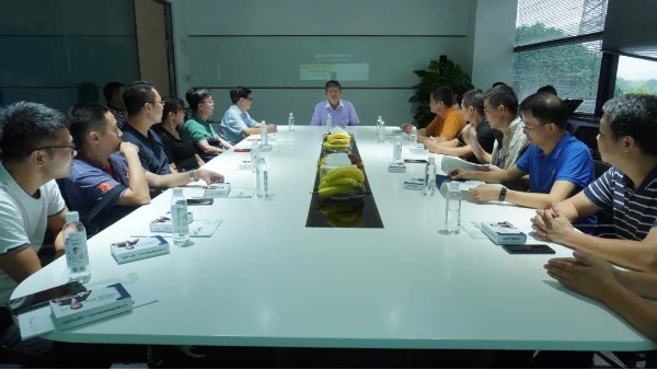 广西土木建筑学会给水排水专业委员会协会赴蓝狮平台参观交流